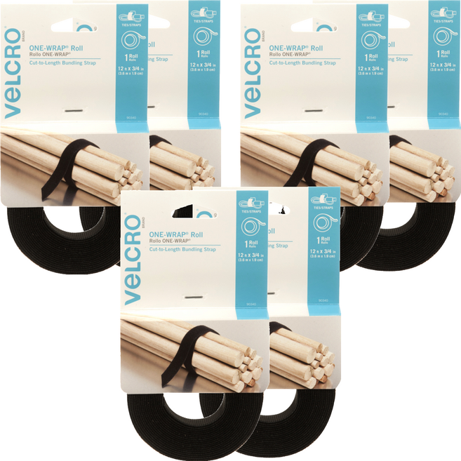 VeLCRO 威扣 One-Wrap 卷 3.6m, 6個