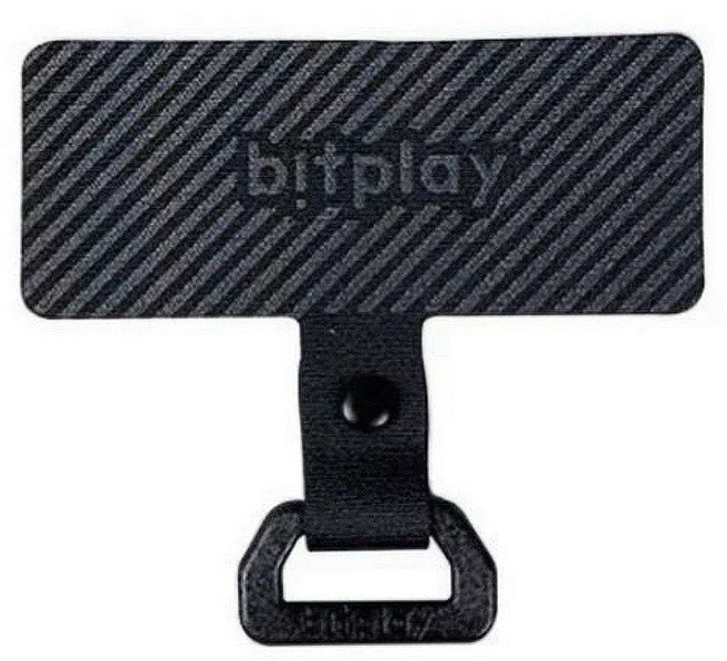 bitplay 2023新款 掛繩通用墊片, 黑, 1個