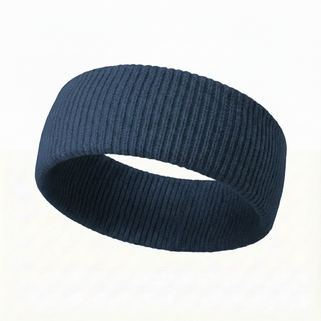 라라듀 탄성 스포츠 헤드밴드, 네이비, 1개
