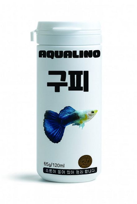 아쿠아리노 구피, 120ml, 65g, 1개