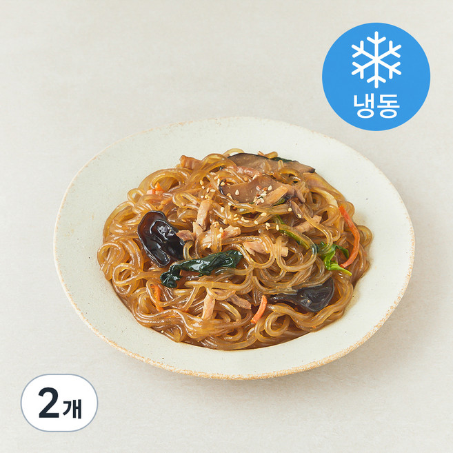 프로즌 원팩 5분 간편 모둠잡채 (냉동), 500g, 2개