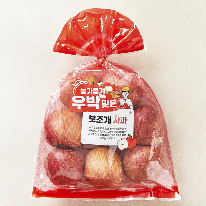 프레샤인 농가돕기 우박맞은 보조개 사과, 2kg, 1봉