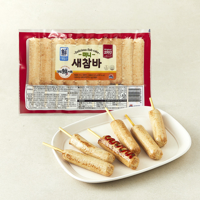 대림선 미니 새참바, 520g, 1개