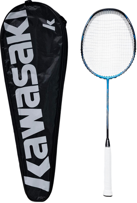kawasaki 川崎 Ultra Carbon II 全碳纖維羽球拍 高彈性全碳纖維中管, KBD535, 1支