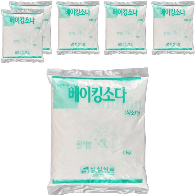 新進食品小蘇打, 1kg, 6個