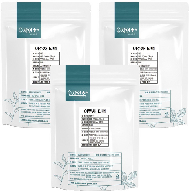 자연초 여주 삼각티백, 1g, 50개입, 3개
