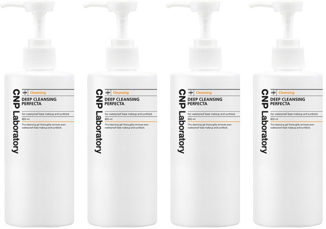 CNP차앤박 딥클렌징 젤 퍼펙타, 300ml, 4개