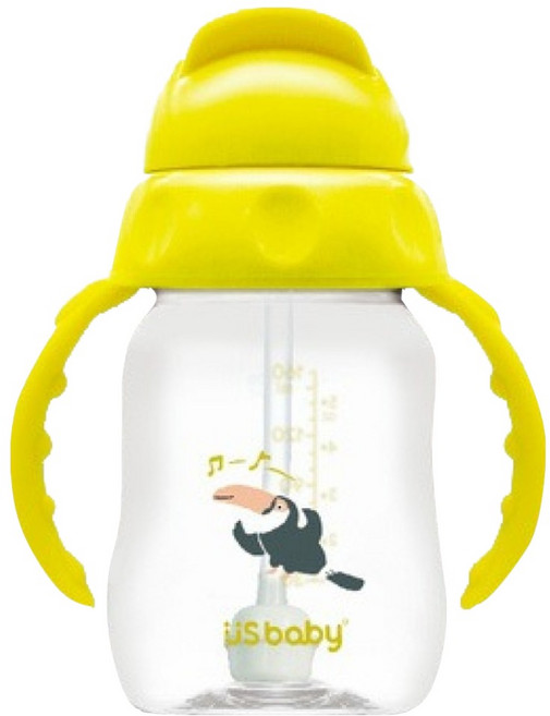 US baby 優生 輕鬆開練習杯 TRITAN材質, 大嘴鳥, 160ml, 1個