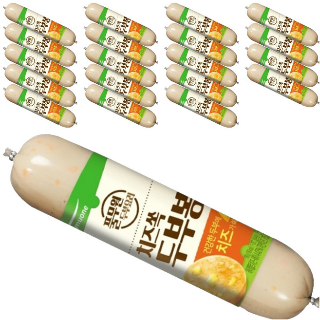 풀무원 치즈쏙 두부봉 10p, 20개, 180g