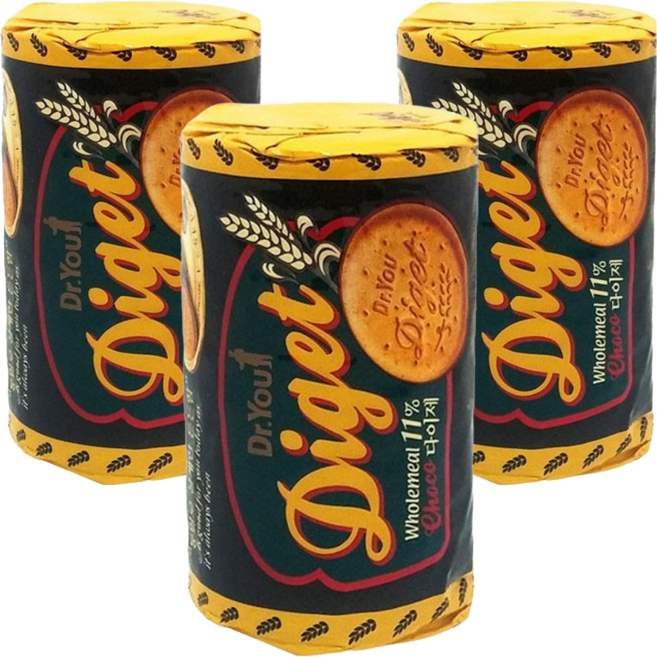 닥터유 다이제 초코, 225g, 3개