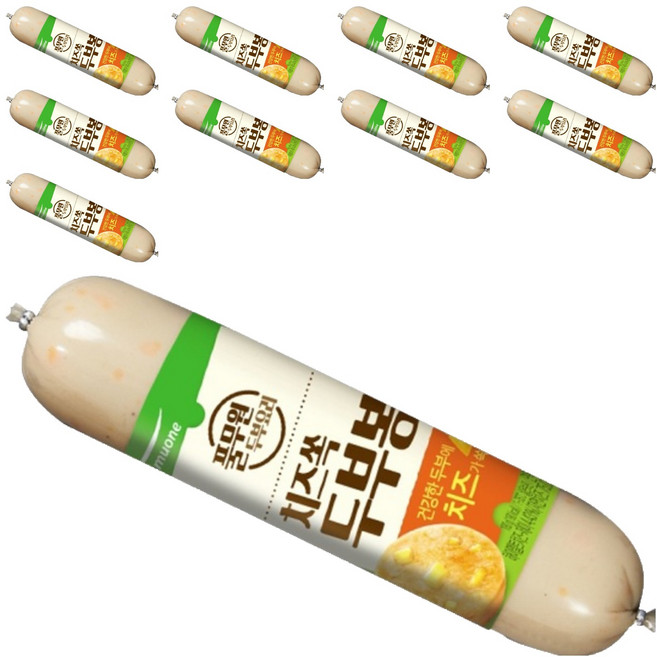 풀무원 치즈쏙 두부봉 10p, 10개, 180g