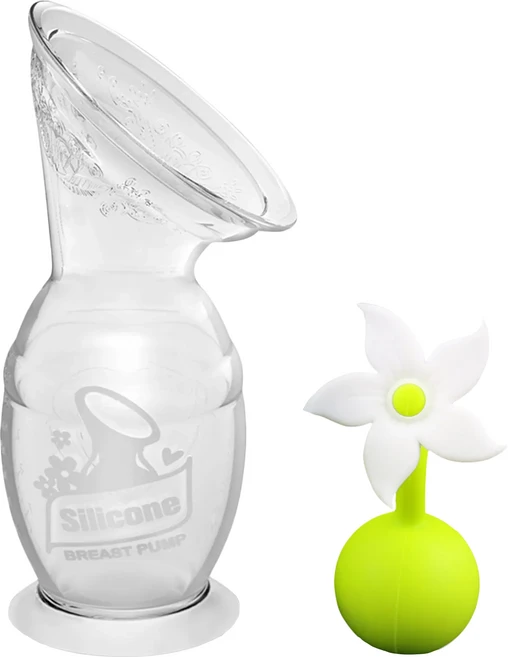 haakaa 第二代小花真空吸力集乳器 150ml, 1組, 白色