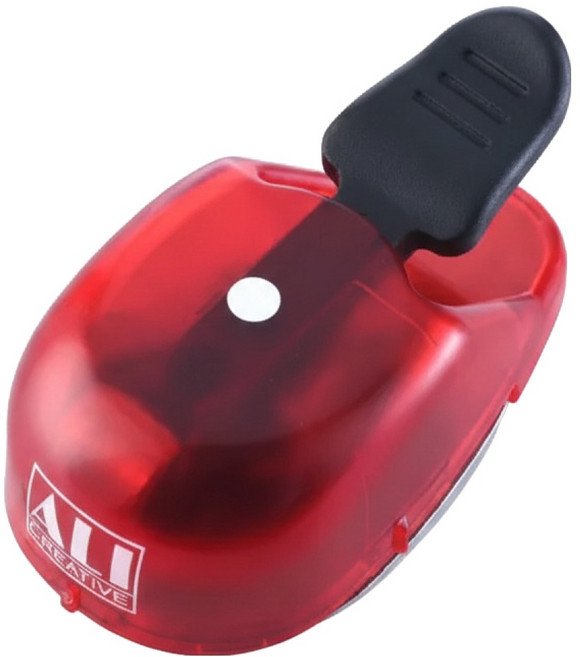 AP. 普思 I0501系列 造型打孔器 ABS 鋅合金材質 各類紙張適用, 小圓4, 1個