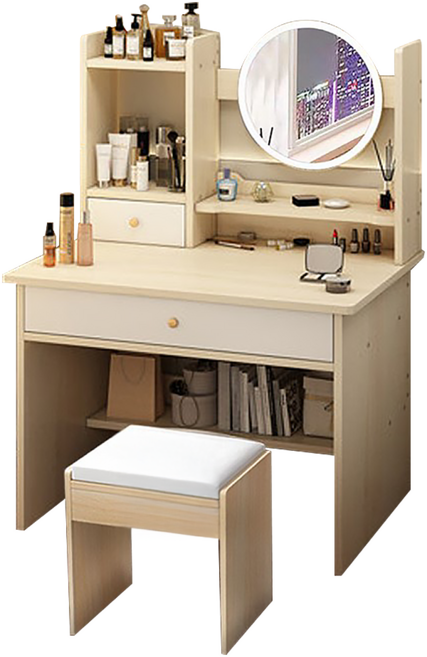 梳粧檯 209-DW, 賽杉木白色