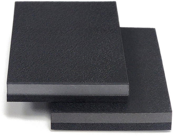 디와이엔텍 2중 진동방지패드, 검정색, 2개