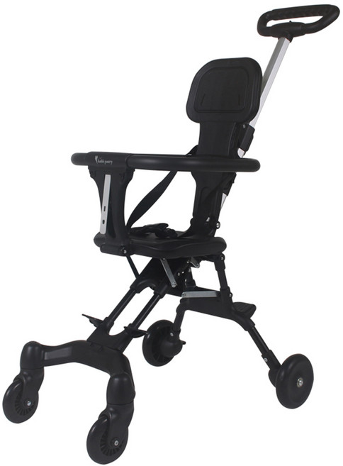 베이블퓨어리 트라이크 유모차 T2, 블랙