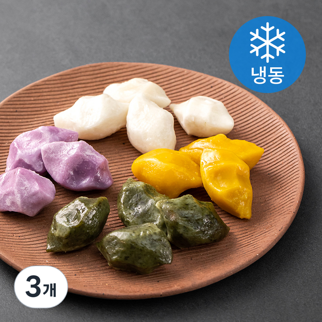 김재규우리떡연구소 손으로 빚은 4색송편 (냉동), 800g, 1개, 3개