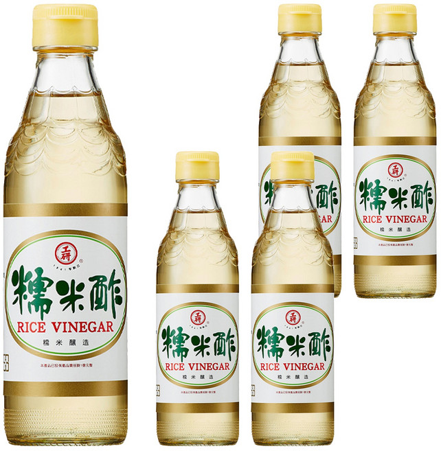 KONG YEN 工研 糯米醋, 600ml, 5瓶