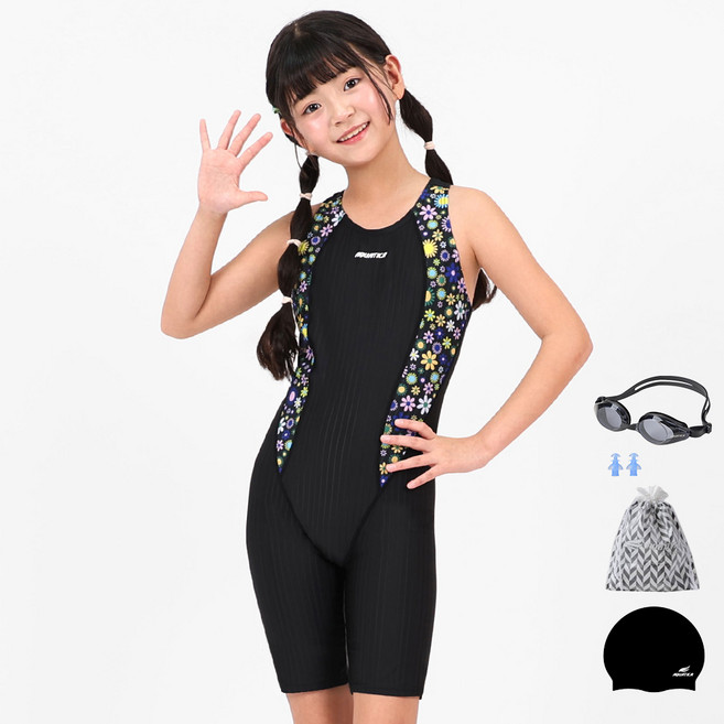 아쿠아티카 여아용 반전신수영복 AQAJN105 5종 세트