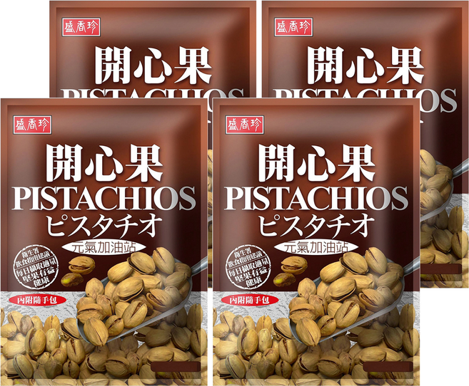 盛香珍 開心果, 80g, 4包