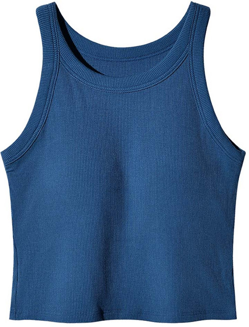 細條紋內搭背心 柔軟親膚 彈性面料 修身緊緻