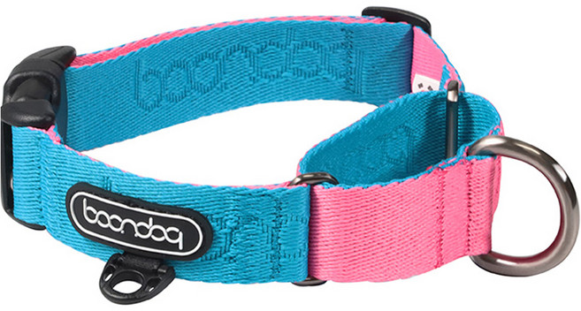 분독 오리지널 마틴게일 목줄, 아쿠아핑크, 1개