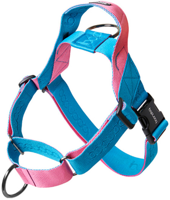 분독 강아지 0109 마틴게일 하네스, 아쿠아핑크, 1개