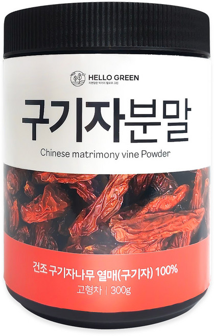헬로우그린 구기자 분말, 300g, 1개