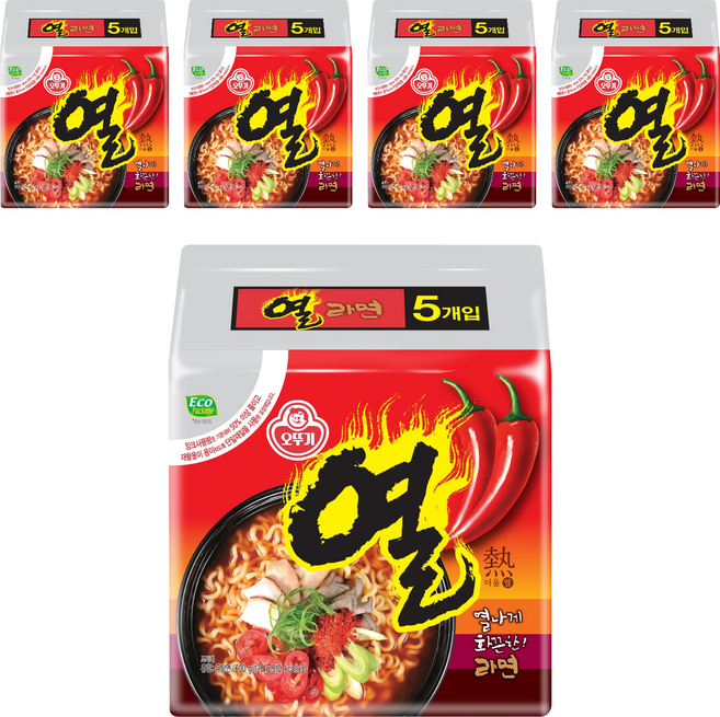 오뚜기 열라면 120g, 25개