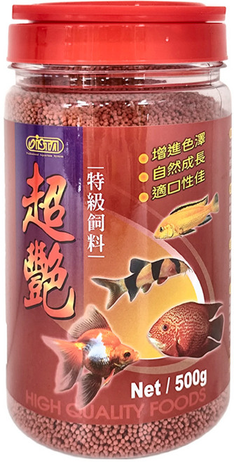 ISTA 伊士達 超艷特級飼料 I-305, 500g, 1瓶