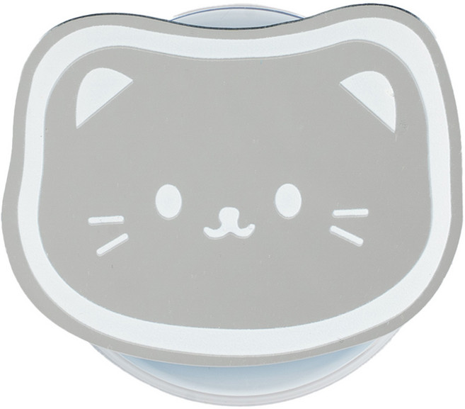 구스페리 동물 맥세이프 미러 톡, 09하양야옹이, 1개