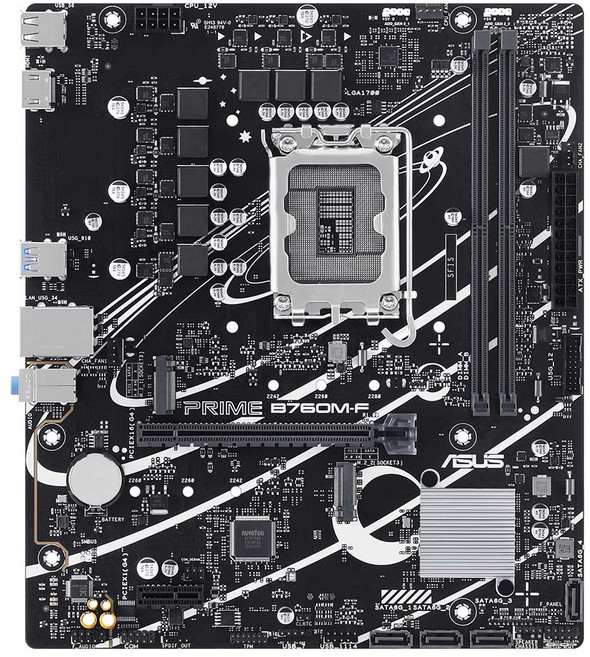 ASUS 華碩 主機板 PRIME B760M-F-CSM