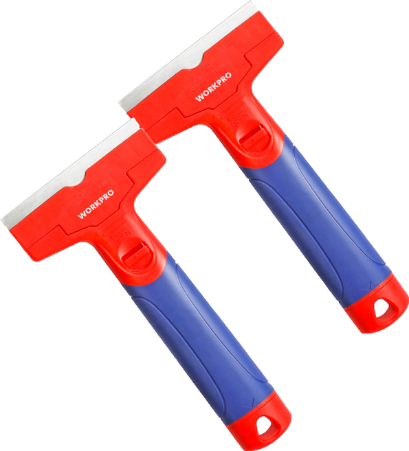 워크프로 타일 및 유리 고강도 스크래퍼 WP219002, 2개