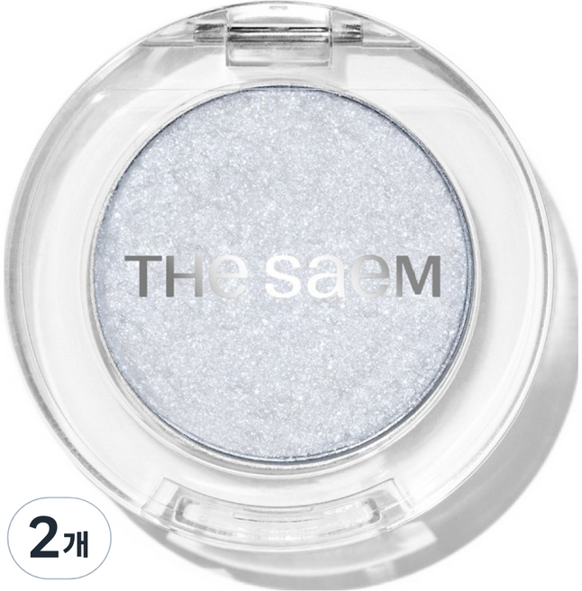 THe SaeM 得鮮 Saemmul 單色亮片眼影, WH01 水潤鑽石, 2個