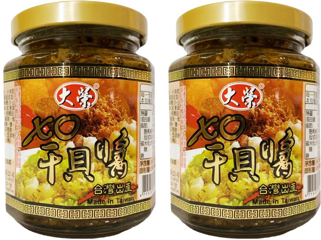 大榮 XO干貝醬 240g 台灣出產, 2罐