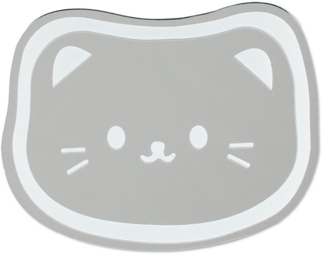 구스페리 동물 미러 스마트톡, 09 하양야옹이, 1개