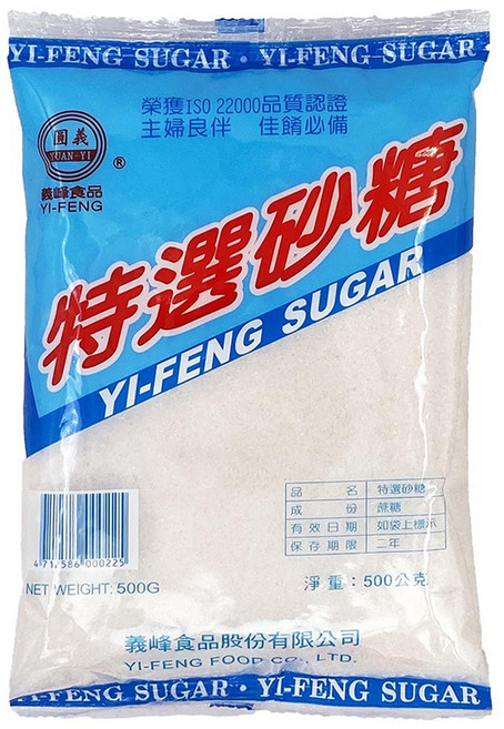 義峰食品 特選砂糖, 500g, 1包