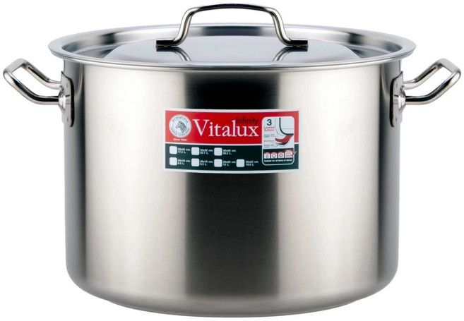 ZEBRA THAILAND 斑馬牌 304不銹鋼 淺型魯桶 附底 12L, 28cm, 銀色, 1個