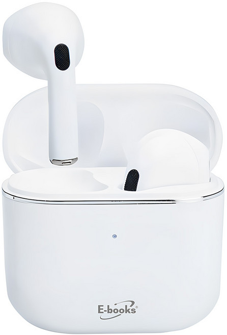 E-books SS48 Wireless 降噪 耳塞式 無線耳機 Bluetooth 5.3 IPX4 2-3H Playtime 白色 E-EPA253