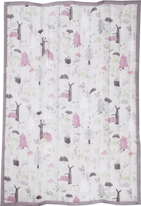 롤베이비 풍기인견 패드, 핑크 포레스트, 1개