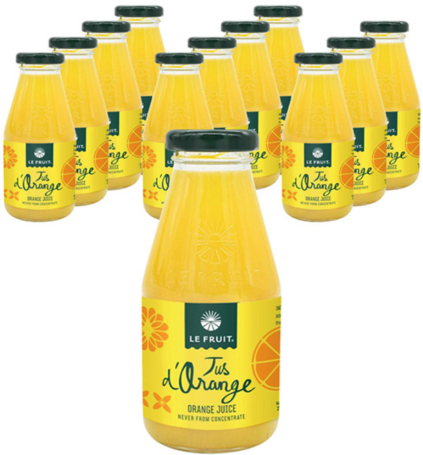 르프룻 오렌지 착즙 주스, 12개, 250ml