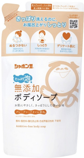 샤본다마 바디거품 솝 리필, 420ml, 1개