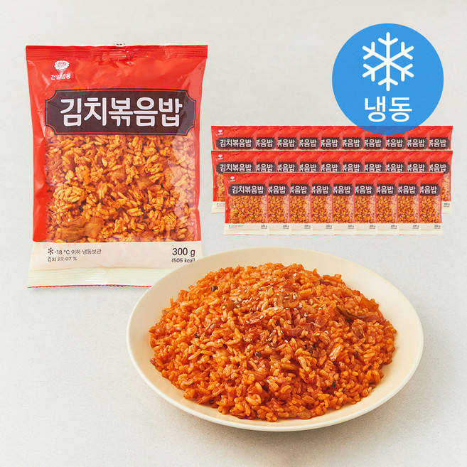 천일냉동 김치볶음밥 (냉동), 300g, 30개