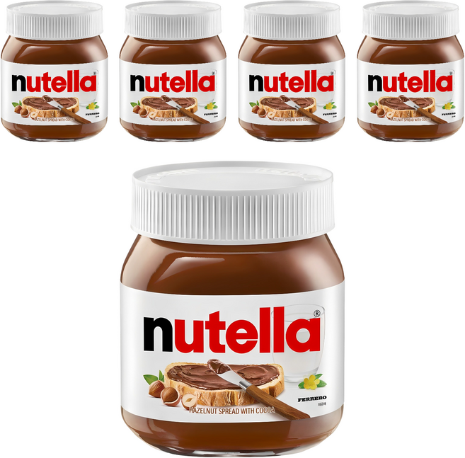 누텔라 스프레드, 370g, 5개