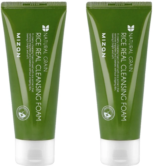 미즈온 라이스 리얼 클렌징 폼, 153g, 2개 - 쿠팡