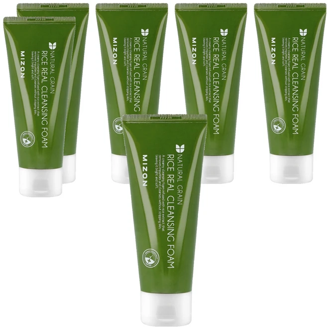 미즈온 라이스 리얼 클렌징 폼, 153g, 6개 - 쿠팡