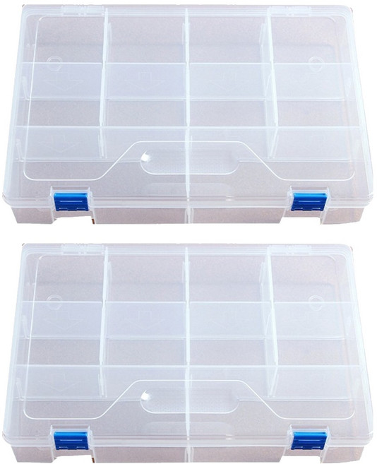 칸칸 수납함 멀티박스 10칸, 2개