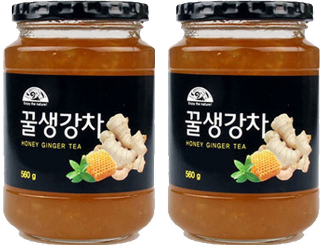 오가닉스토리 꿀생강차, 560g, 1개입, 2개
