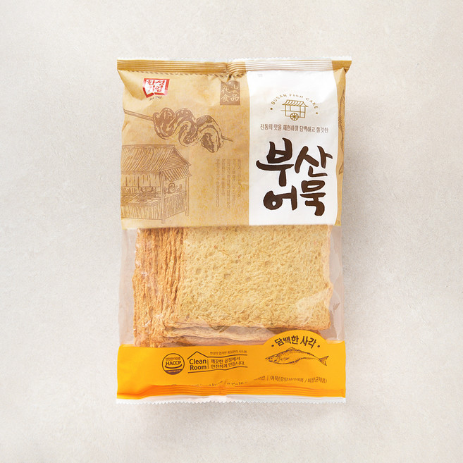 한성기업 부산 사각어묵 20장, 1kg, 1개