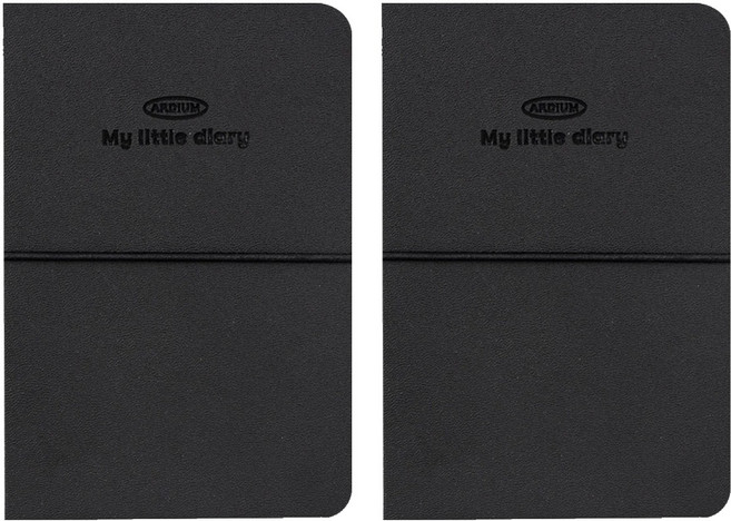 아르디움 마이 리틀 다이어리, 블랙, 2개